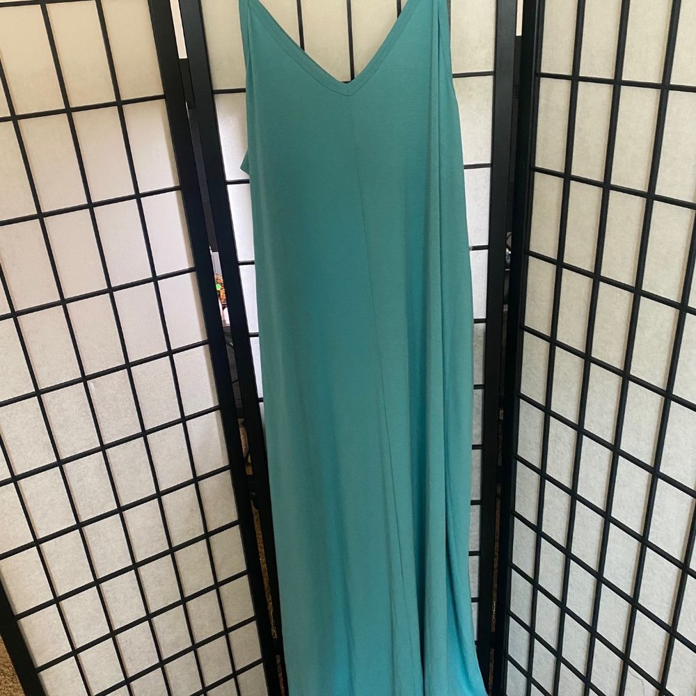 Brand New Breezy Maxi Dress Bundle, Size 1X in Olive Green, Lime Green, and Aqua